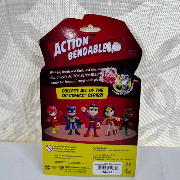 5 for $25| Action Bendables Wonder Woman Figure - Picture 3 of 5